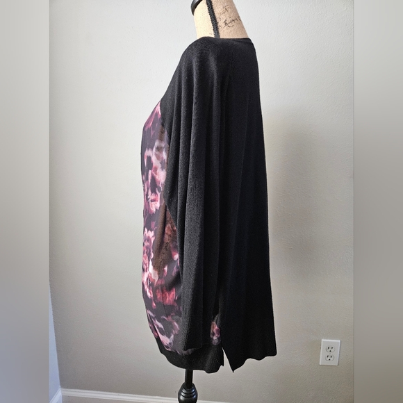 Point Zero Mixed-Media Cardigan - Picture 3 of 6